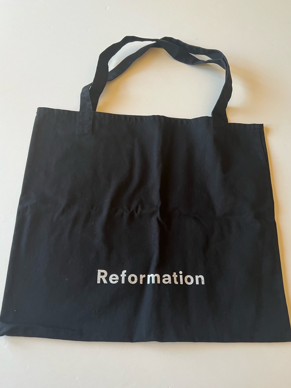 Reformation Black Tote Bag
